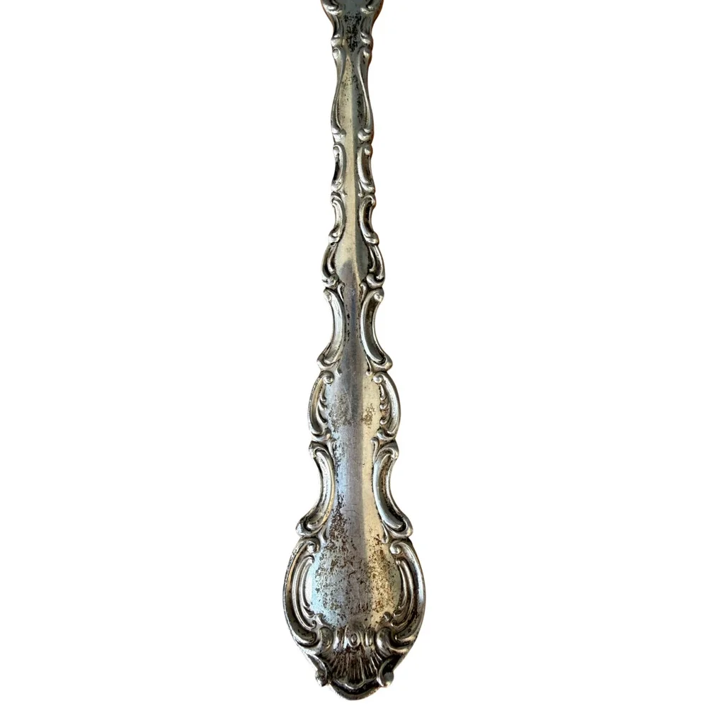 GORHAM Strasbourg Sterling Silver Sugar Shell Spoon 6
